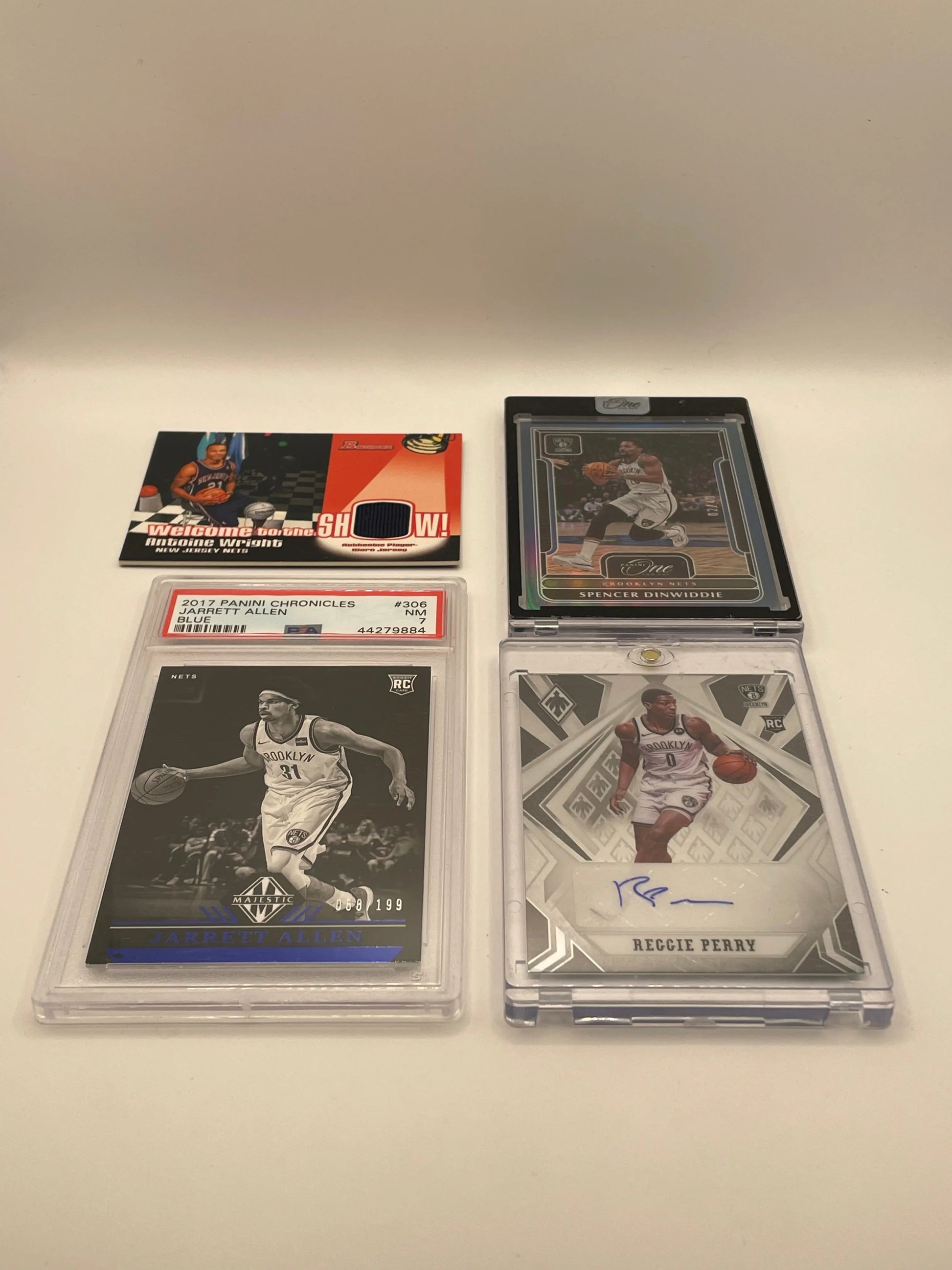 NBA Auto & Patch Brooklyn Nets Sports card lot, bundle - Jarret Allen + more (lot#46) FRENLY BRICKS - Open 7 Days