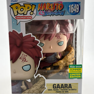 Funko POP! Animation Naruto Shippuden #1649 Gaara 2024 Summer Con LE FRENLY BRICKS - Open 7 Days