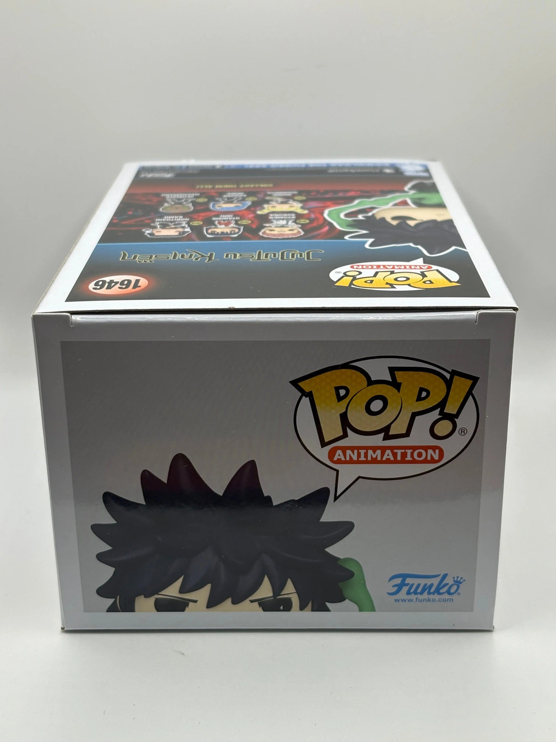 Funko POP! Jujutsu Kaisen #1646 Megumi Fushiguro Glow Chase SE ERROR STICKER FRENLY BRICKS - Open 7 Days