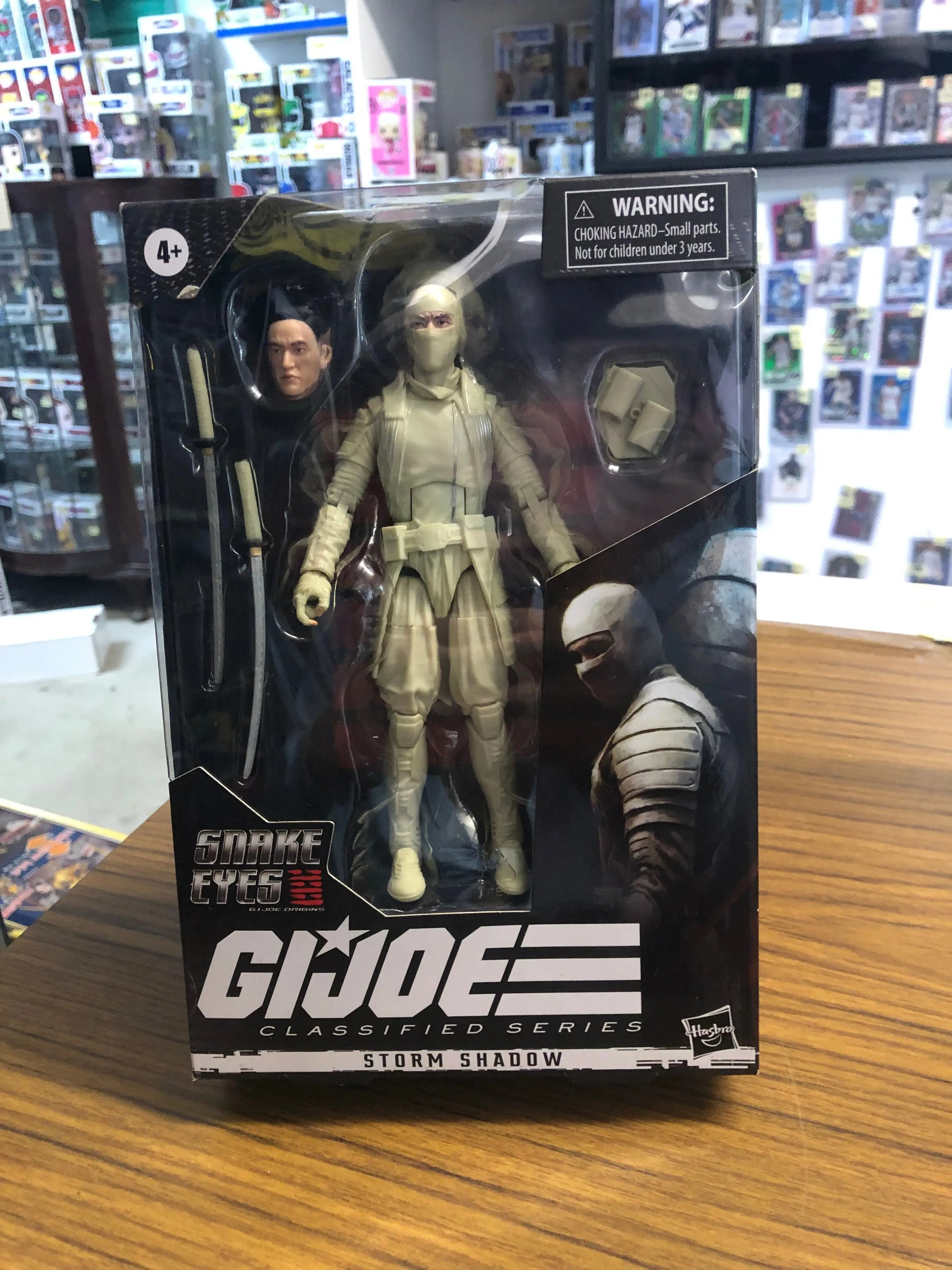 Hasbro Snake Eyes GI Joe Classified Storm Shadow 6 in Action Figure FRENLY BRICKS - Open 7 Days