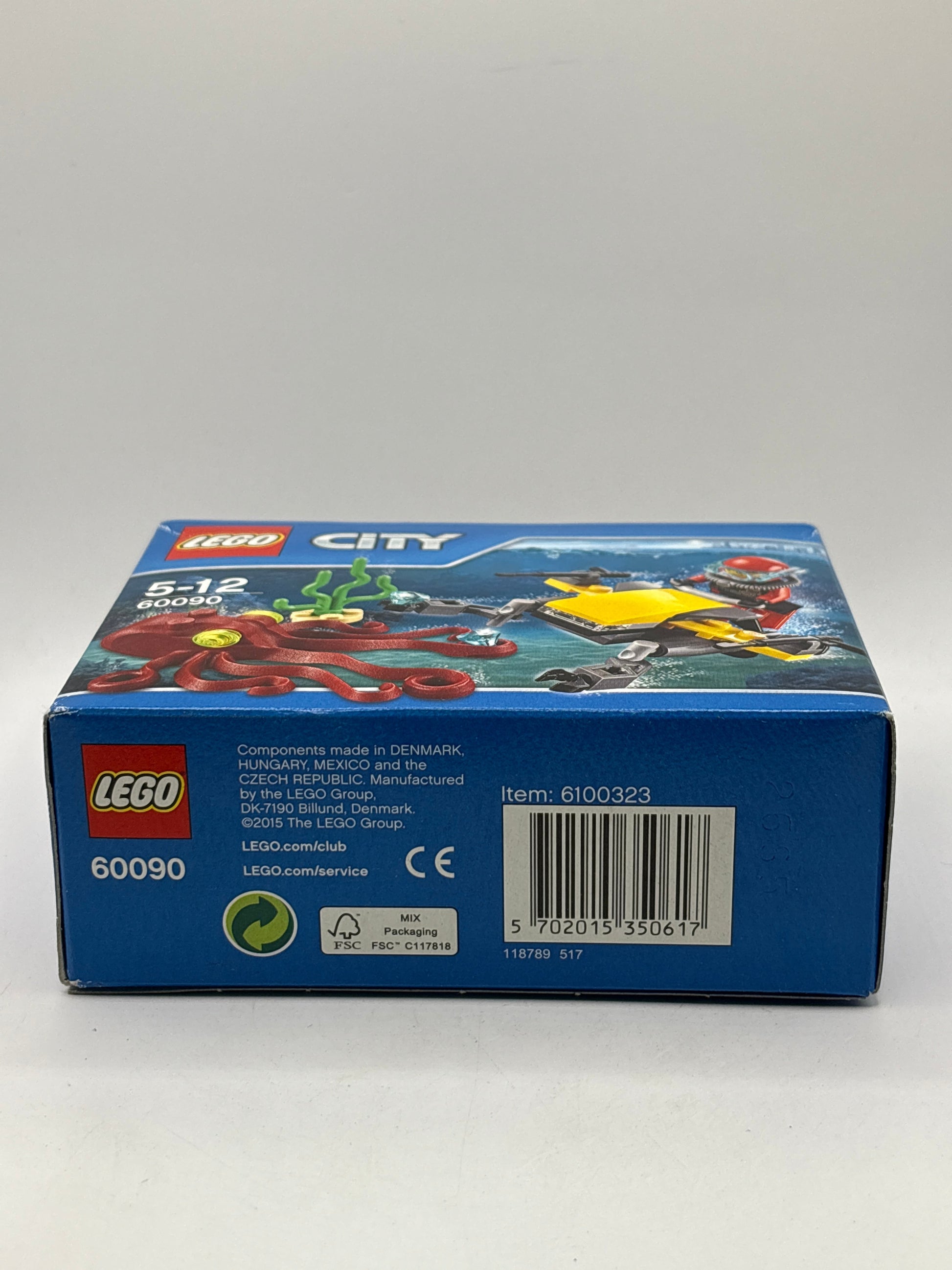Lego CITY Deep Sea Scuba Scooter 60090 Brand New and Sealed FRENLY BRICKS - Open 7 Days