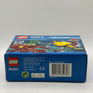 Lego CITY Deep Sea Scuba Scooter 60090 Brand New and Sealed FRENLY BRICKS - Open 7 Days