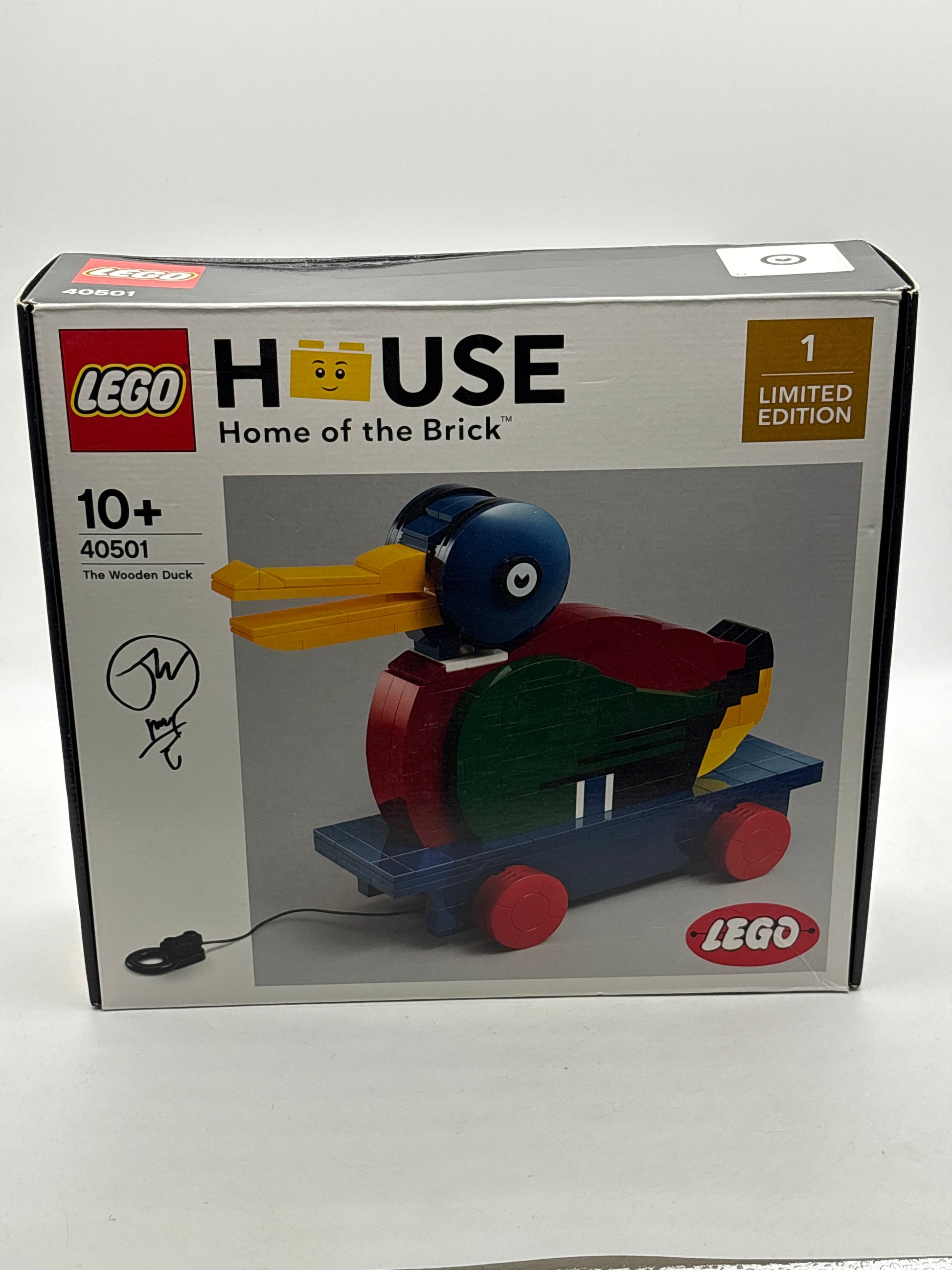 Lego House Limited Edition 40501 The Wooden Duck Signed New and Sealed FRENLY BRICKS - Open 7 Days