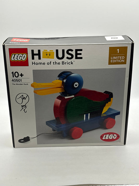 Lego House Limited Edition 40501 The Wooden Duck Signed New and Sealed FRENLY BRICKS - Open 7 Days