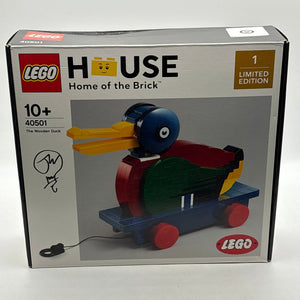 Lego House Limited Edition 40501 The Wooden Duck Signed New and Sealed FRENLY BRICKS - Open 7 Days
