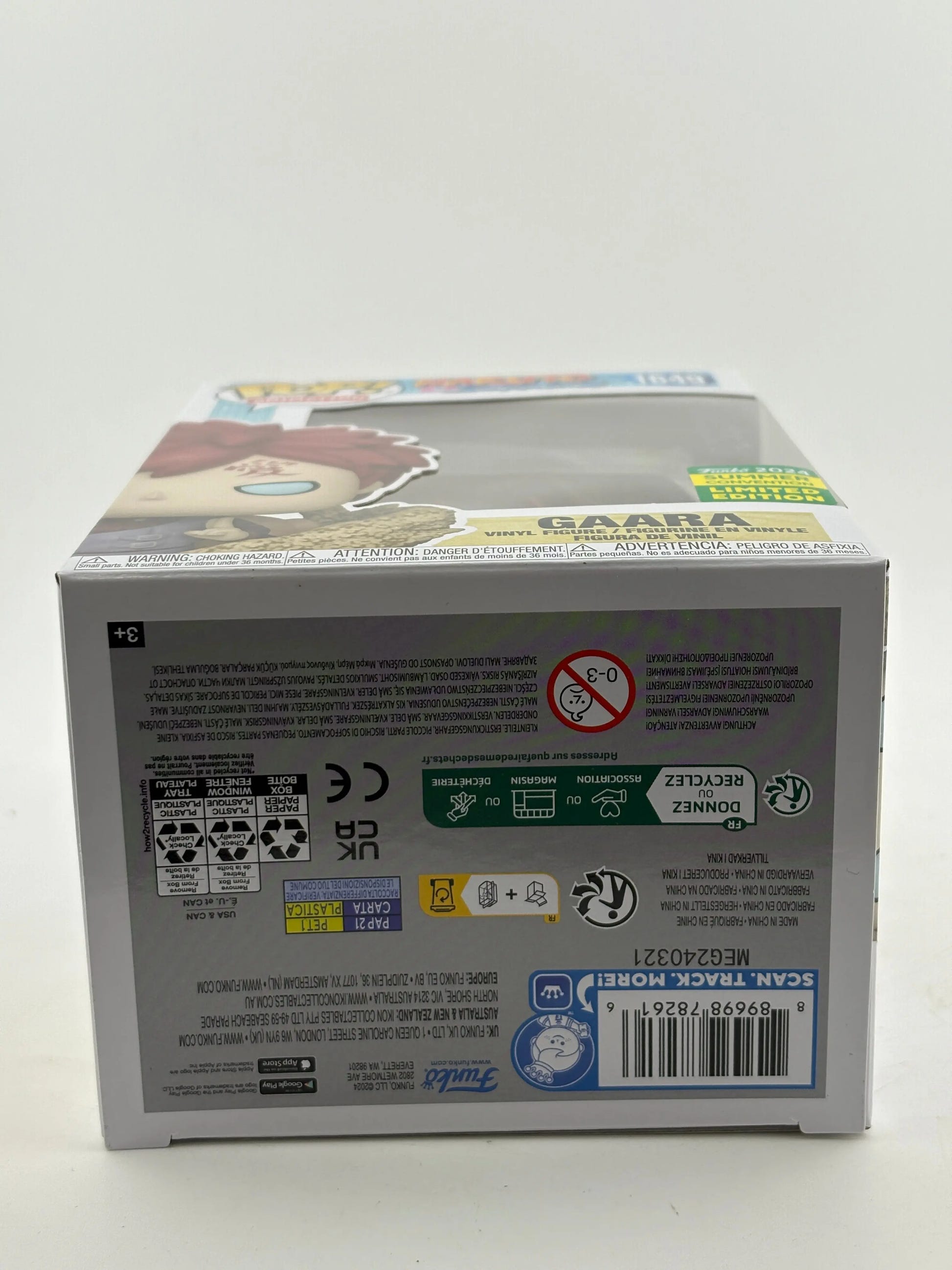 Funko POP! Animation Naruto Shippuden #1649 Gaara 2024 Summer Con LE FRENLY BRICKS - Open 7 Days image 6