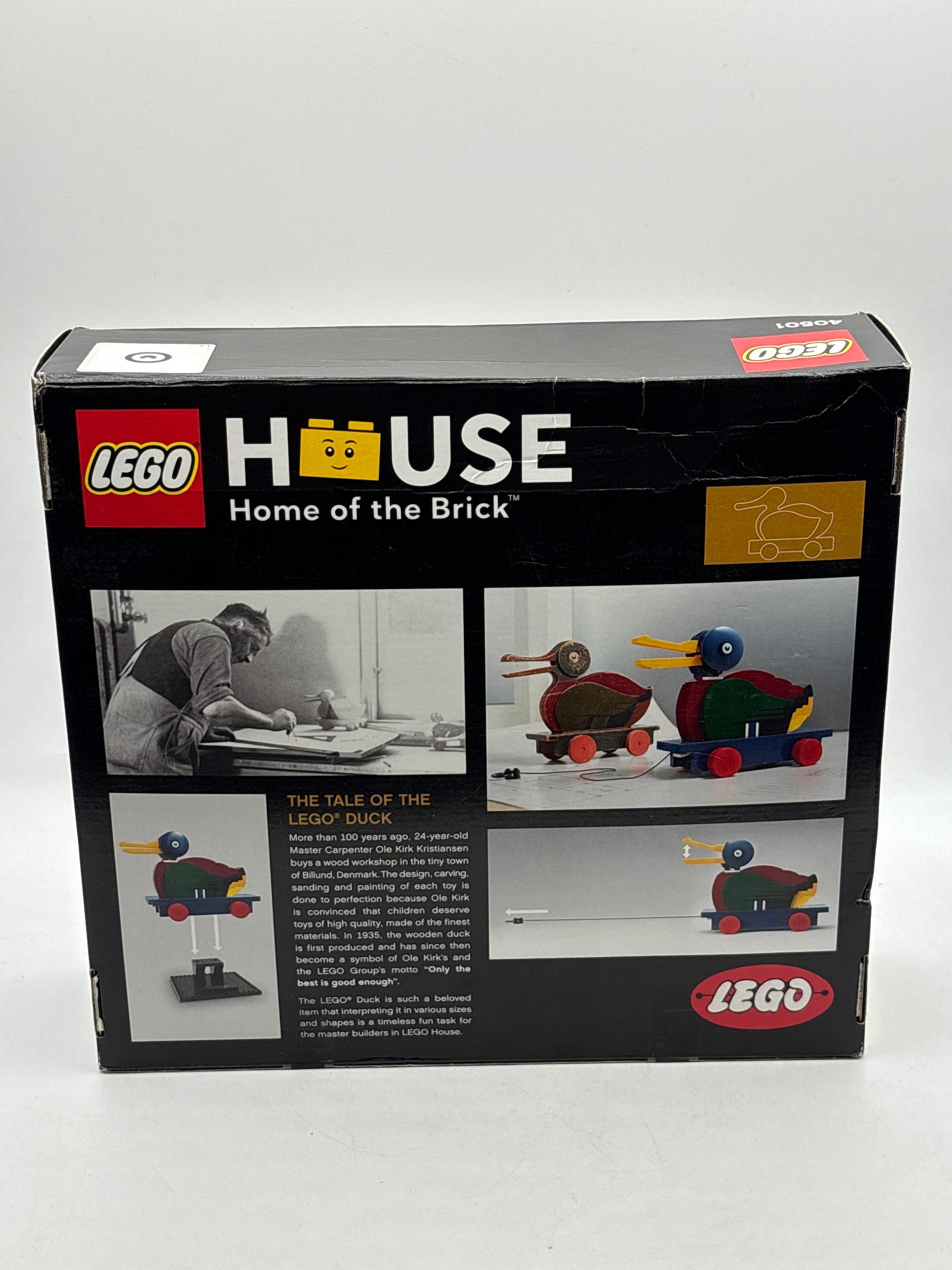 Lego House Limited Edition 40501 The Wooden Duck Signed New and Sealed FRENLY BRICKS - Open 7 Days
