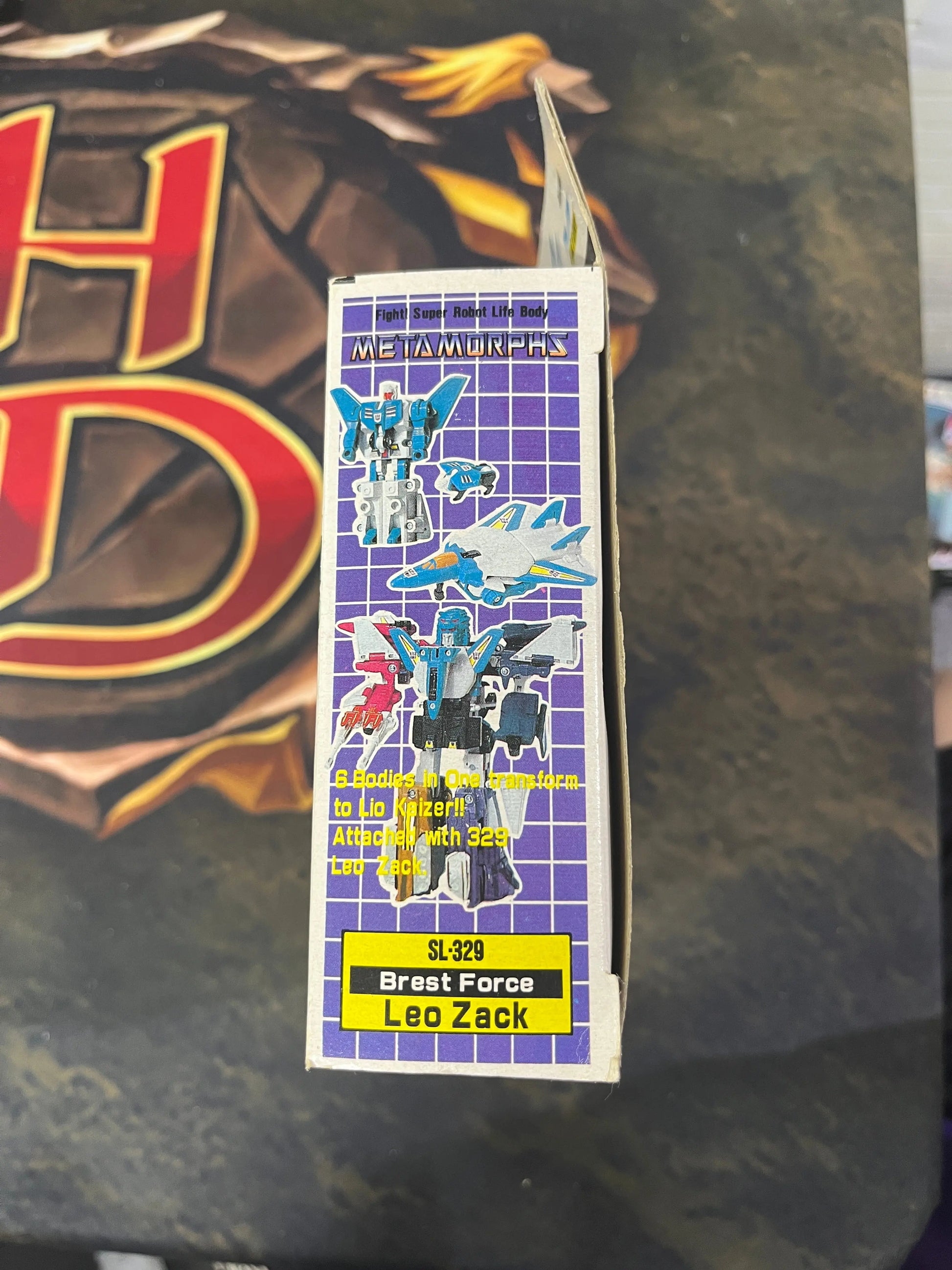 Metamorph Brestforce SL-329 Leo Zack  EMPTY BOX AND INSERT FRENLY BRICKS - Open 7 Days