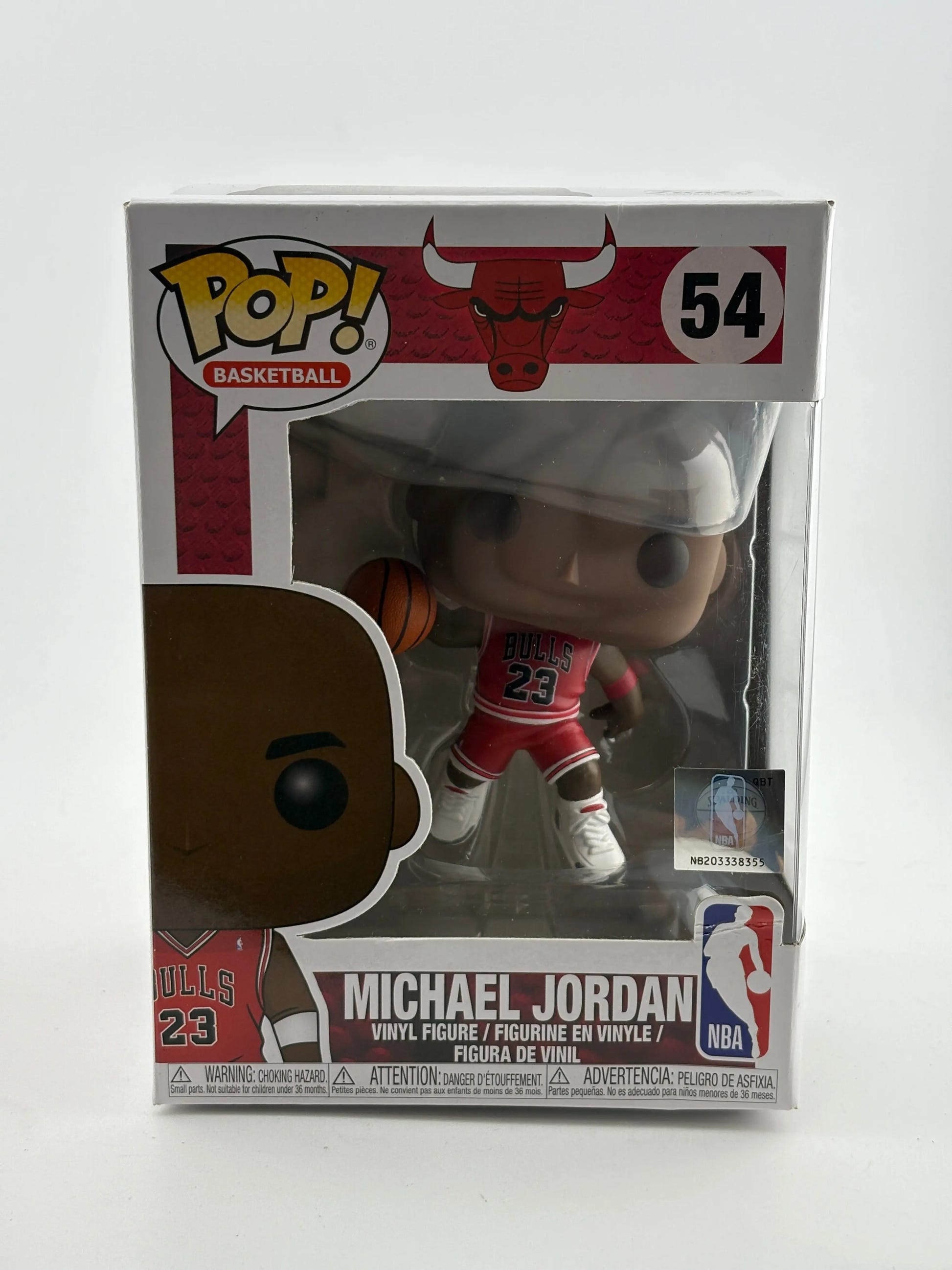 Funko POP! Basketball Chicago Bulls #54 Michael Jordan Vinyl Figure FRENLY BRICKS - Open 7 Days image 1