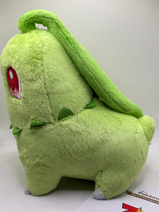 Ichiban Kuji Pokemon 30th Anniversary Vol.1 Prize D Chikorita Plush Japan New FRENLY BRICKS - Open 7 Days