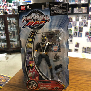 Power Rangers RPM Full Throttle Black Wolf Ranger (2009) Bandai Action Figure FRENLY BRICKS - Open 7 Days