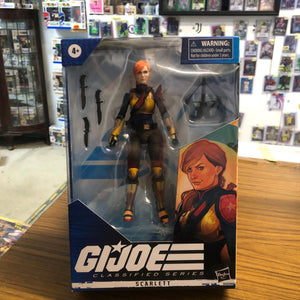 G.I. Joe Classified Series Scarlett Field Variant Action Figure GI Joe FRENLY BRICKS - Open 7 Days