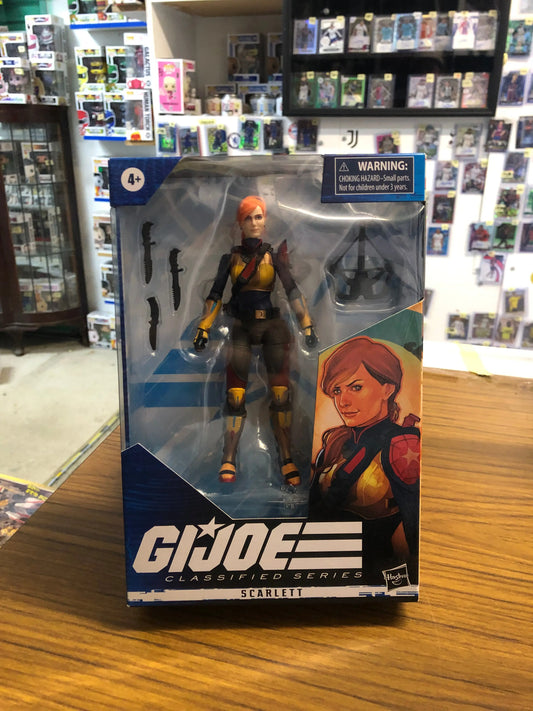 G.I. Joe Classified Series Scarlett Field Variant Action Figure GI Joe FRENLY BRICKS - Open 7 Days