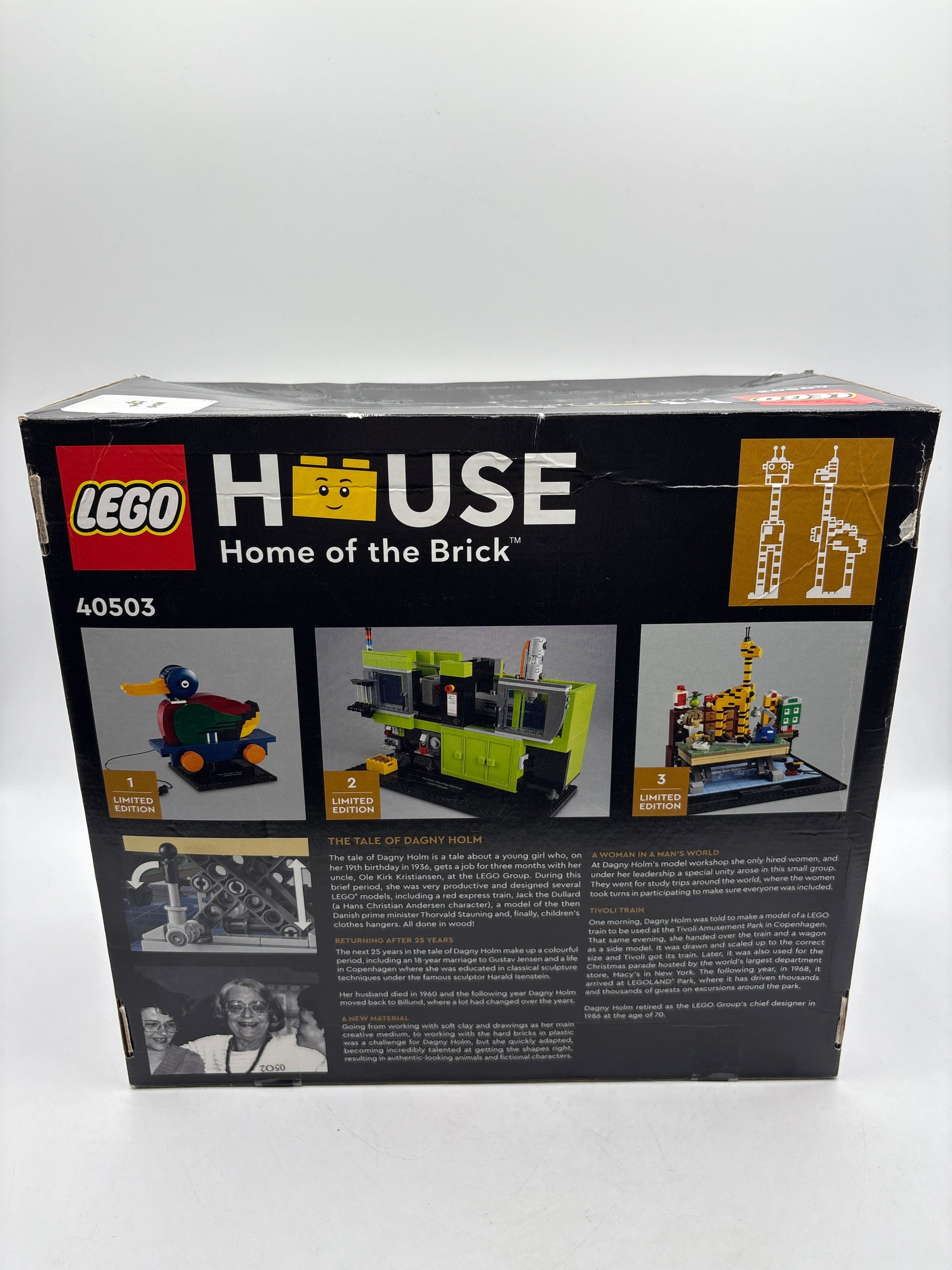 Lego House Limited Edition 3 40503 Dagny Holm - Master Builder New and Sealed FRENLY BRICKS - Open 7 Days