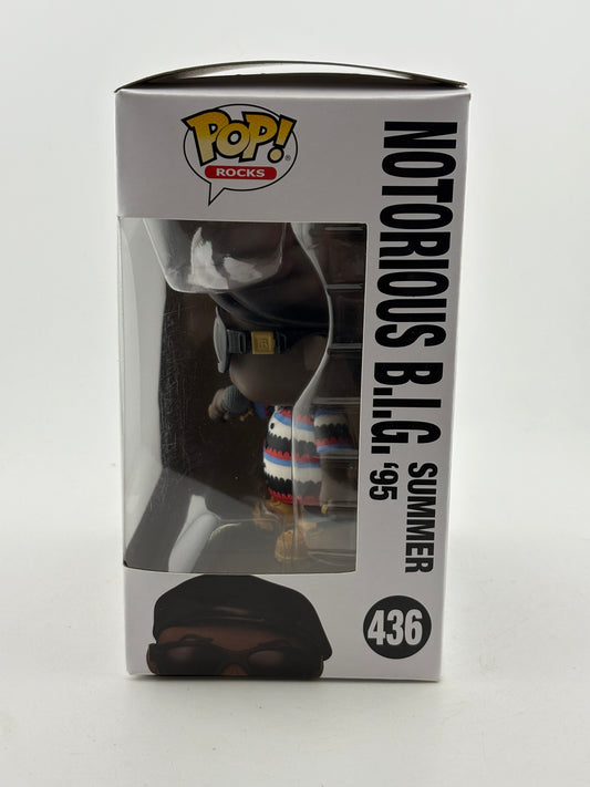 Funko POP! Rocks The Notorious B.I.G #436 Notorious B.I.G Summer ‘95 FRENLY BRICKS - Open 7 Days
