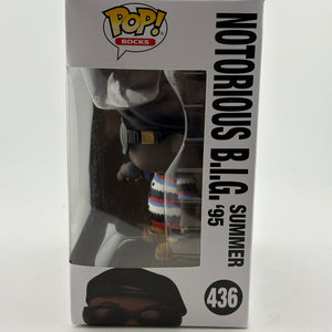Funko POP! Rocks The Notorious B.I.G #436 Notorious B.I.G Summer ‘95 FRENLY BRICKS - Open 7 Days
