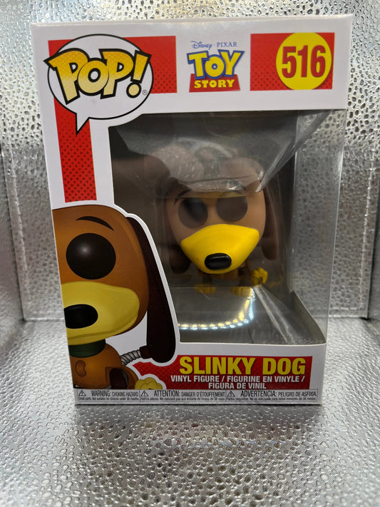 Funko POP Disney Pixar - Toy Story - Slinky Dog #516 FRENLY BRICKS - Open 7 Days