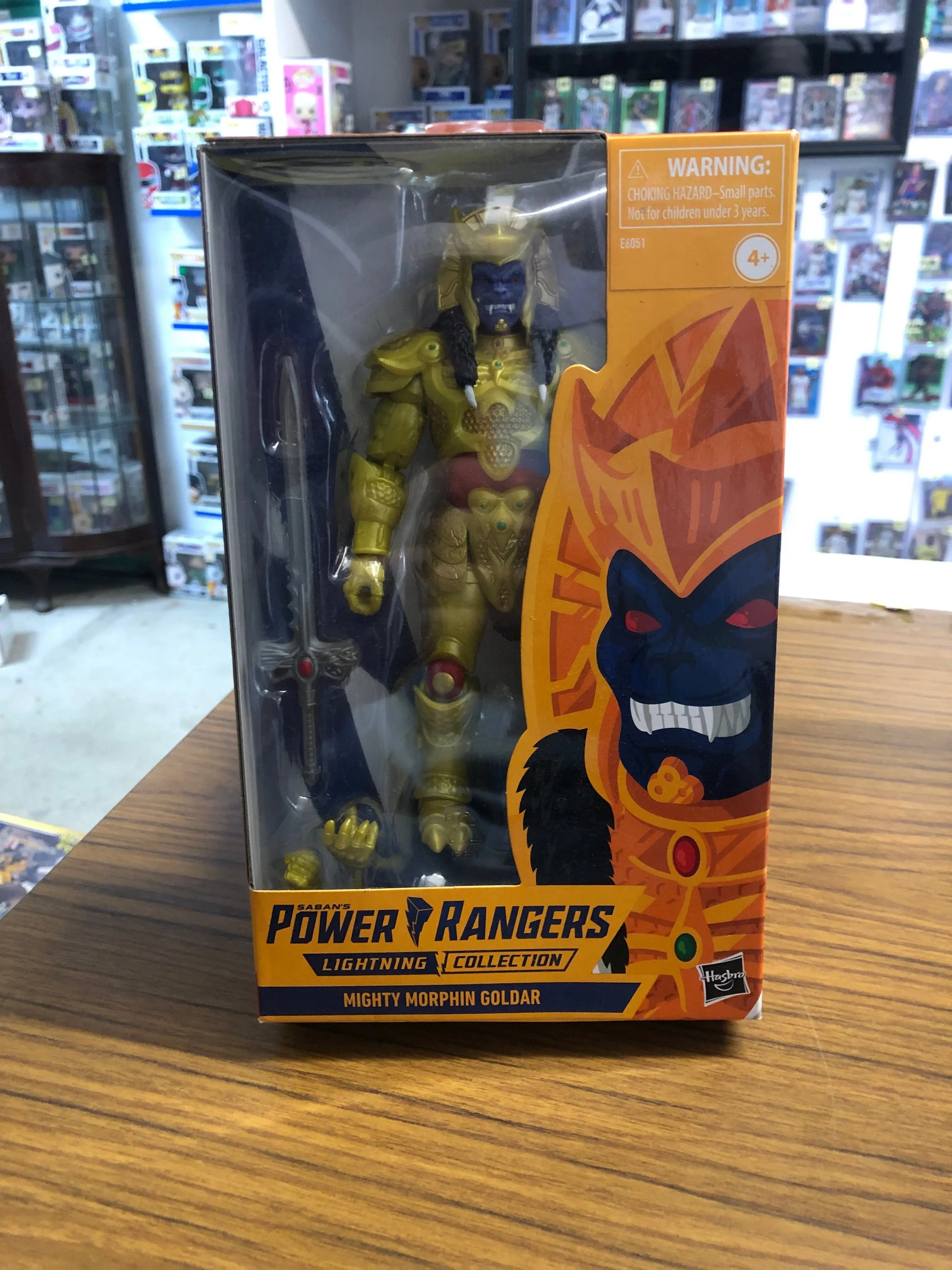 Power Rangers Lightning Collection Mighty Morphin Goldar Action Figure FRENLY BRICKS - Open 7 Days