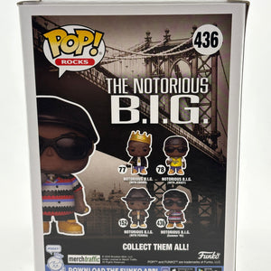 Funko POP! Rocks The Notorious B.I.G #436 Notorious B.I.G Summer ‘95 FRENLY BRICKS - Open 7 Days