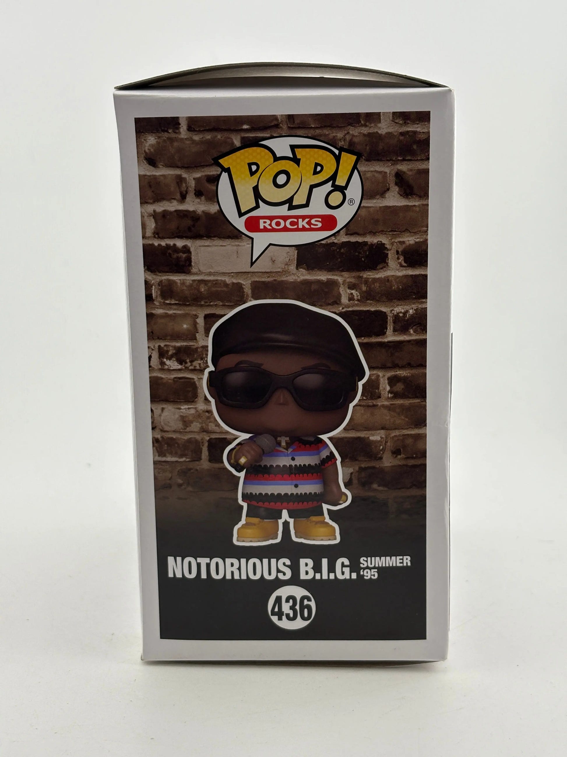 Funko POP! Rocks The Notorious B.I.G #436 Notorious B.I.G Summer ‘95 FRENLY BRICKS - Open 7 Days image 4