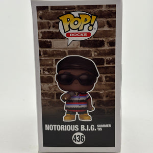Funko POP! Rocks The Notorious B.I.G #436 Notorious B.I.G Summer ‘95 FRENLY BRICKS - Open 7 Days