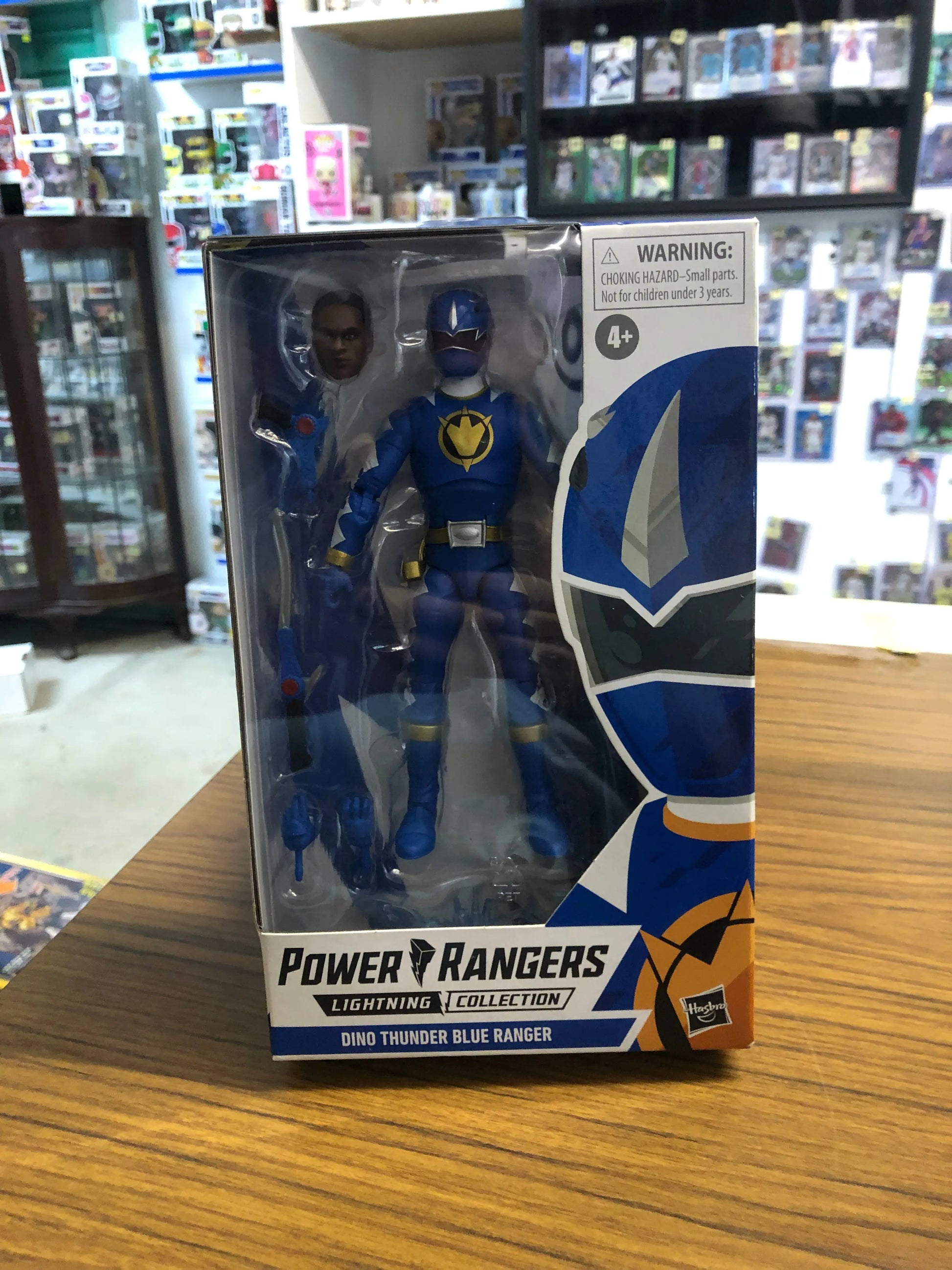 Hasbro Power Rangers Lightning Collection: Dino Thunder Blue Ranger 6” Figure FRENLY BRICKS - Open 7 Days