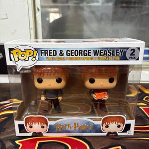 Funko Pop! Harry Potter Fred & George Weasley Vinyl Figure 2-Pack FRENLY BRICKS - Open 7 Days