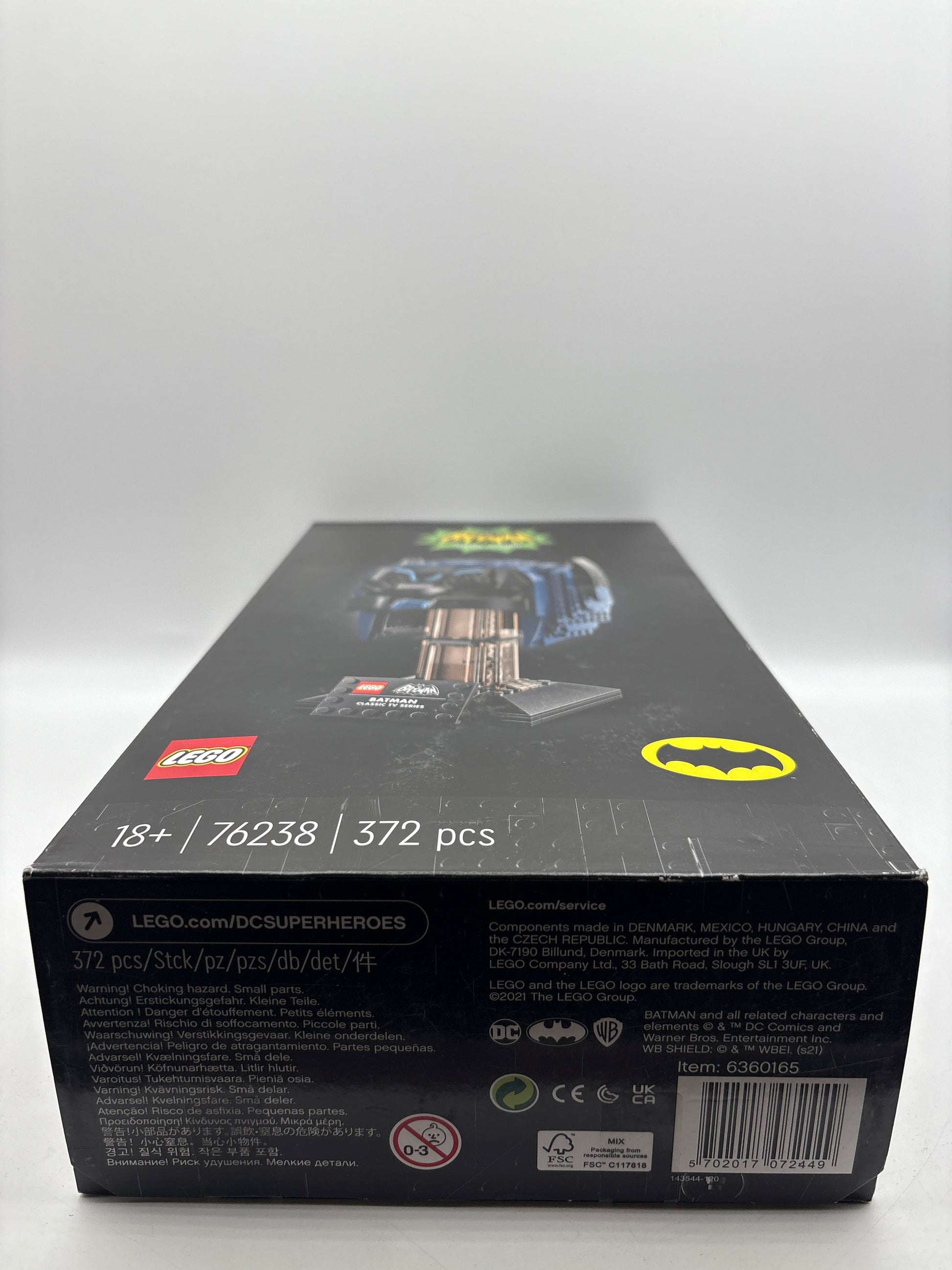 Lego DC Batman Classic TV Series 76238 Batman’s Cowl New and Sealed FRENLY BRICKS - Open 7 Days