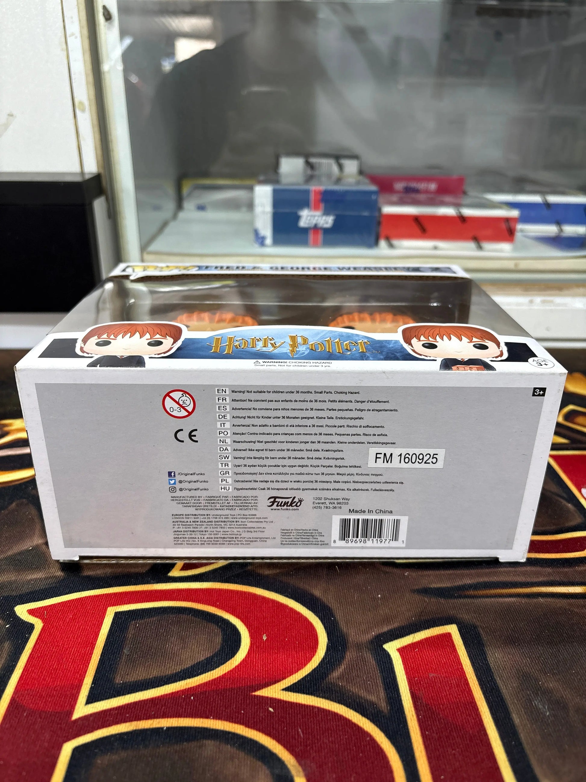 Funko Pop! Harry Potter Fred & George Weasley Vinyl Figure 2-Pack FRENLY BRICKS - Open 7 Days