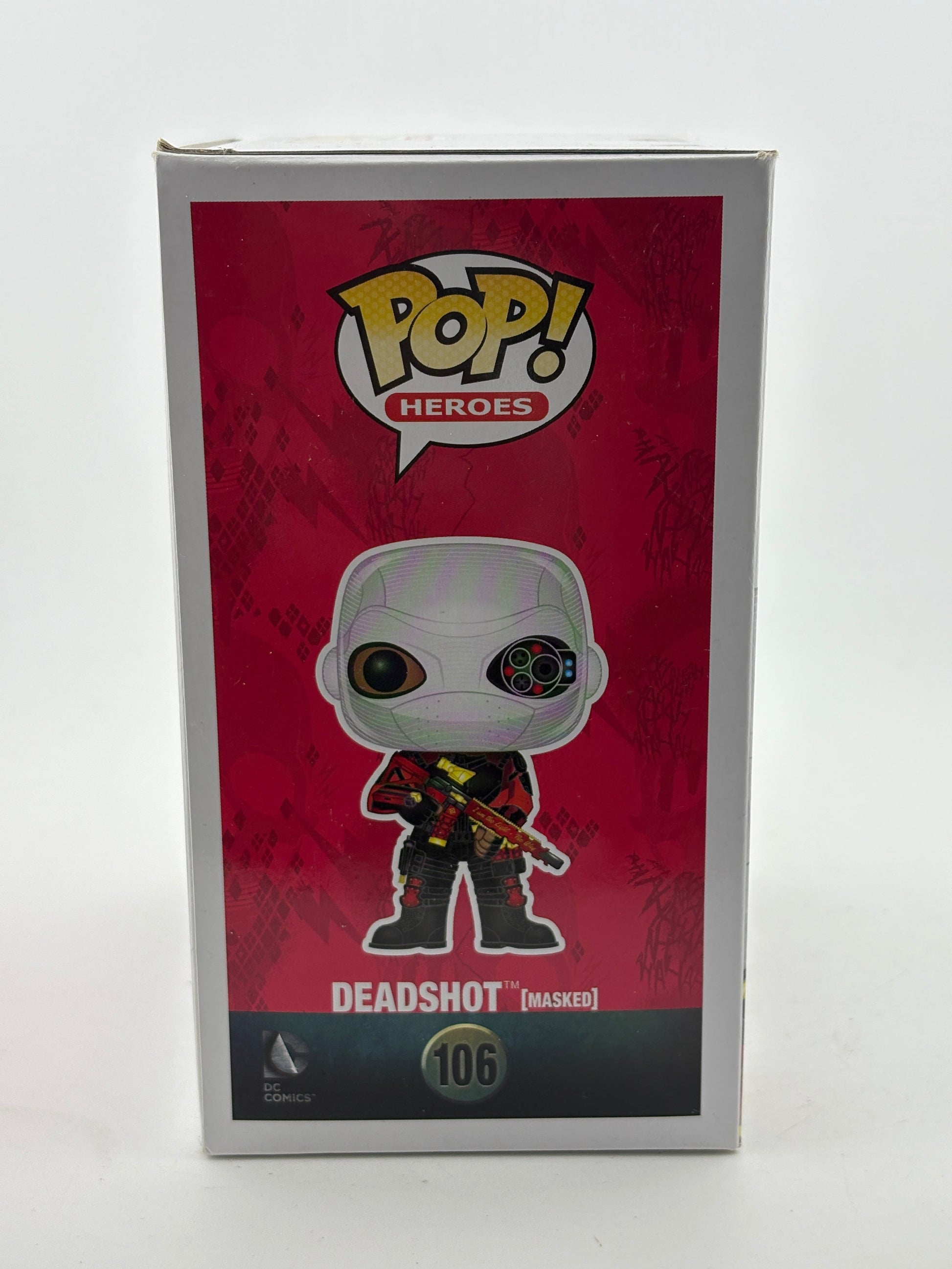 Funko POP! Heroes Suicide Squad #106 Desdshot [Masked] Vinyl Figure FRENLY BRICKS - Open 7 Days
