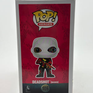 Funko POP! Heroes Suicide Squad #106 Desdshot [Masked] Vinyl Figure FRENLY BRICKS - Open 7 Days