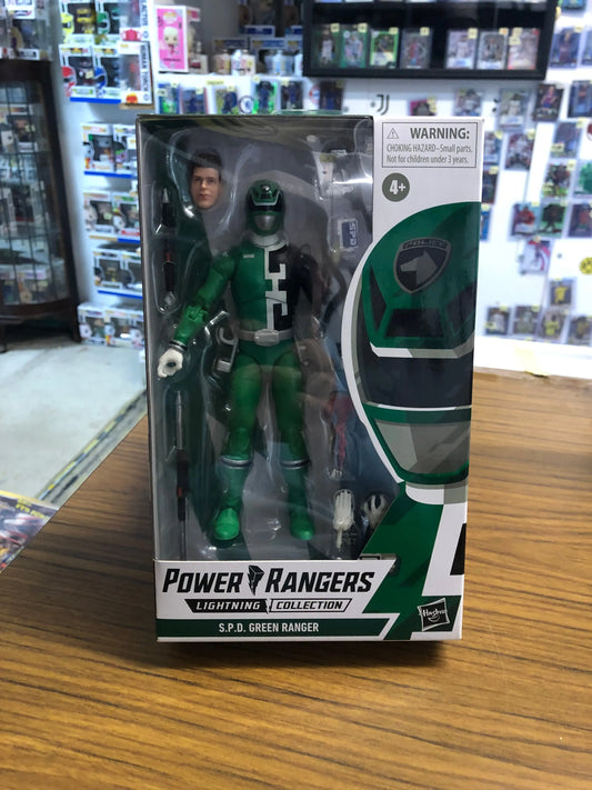 Power Rangers Lightning Collection SPD Green Ranger Action Figure FRENLY BRICKS - Open 7 Days