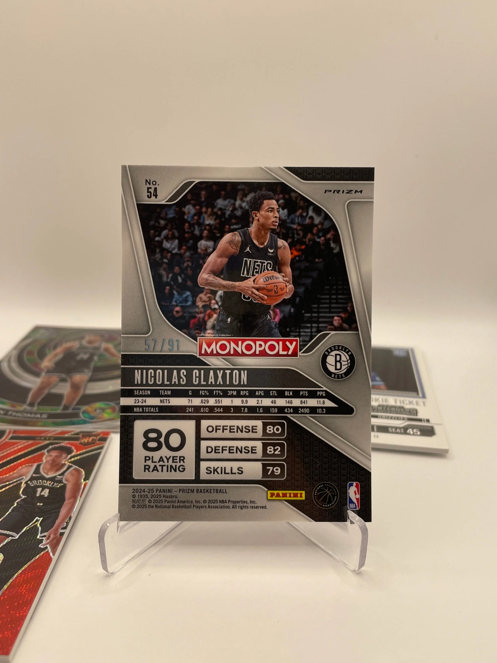 NBA Auto & Patch Brooklyn Nets Sports card lot, bundle - Cameron Thomas + more (lot#47) FRENLY BRICKS - Open 7 Days