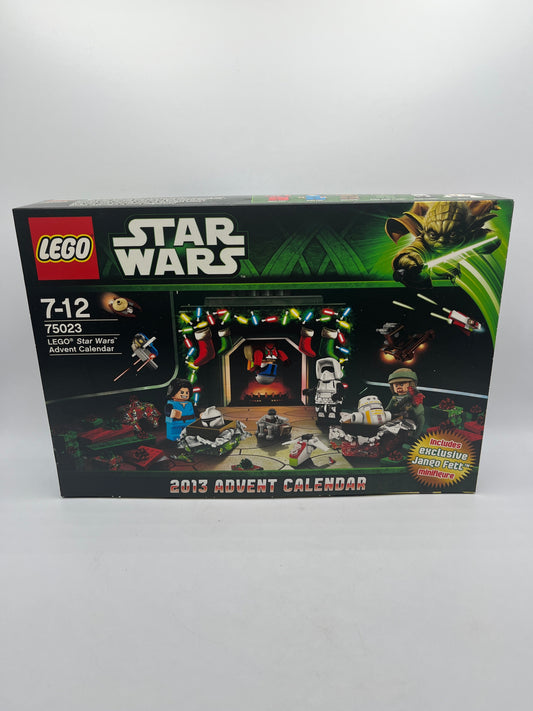 Lego Star Wars Advent Calendar 2013 75023 Brand New Sealed, exclusive Jango Fett FRENLY BRICKS - Open 7 Days