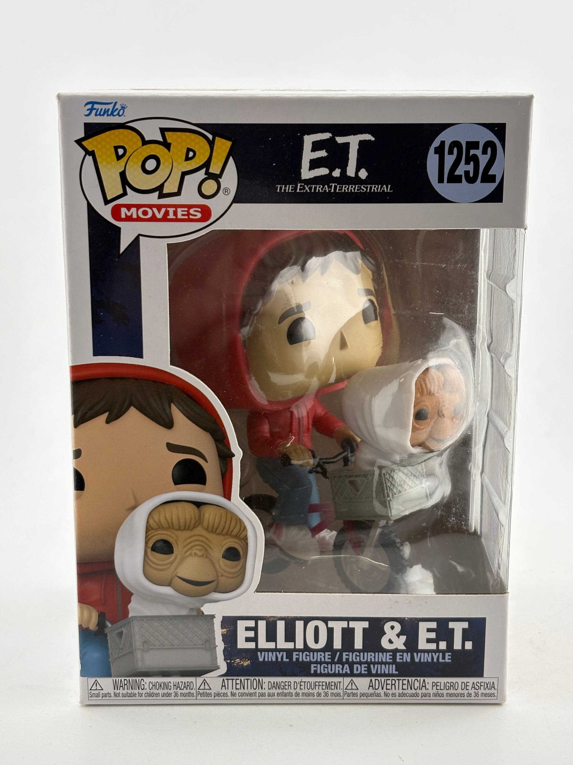 Funko POP! Movies E.T. #1252 Elliott & E.T. Vinyl Figure FRENLY BRICKS - Open 7 Days