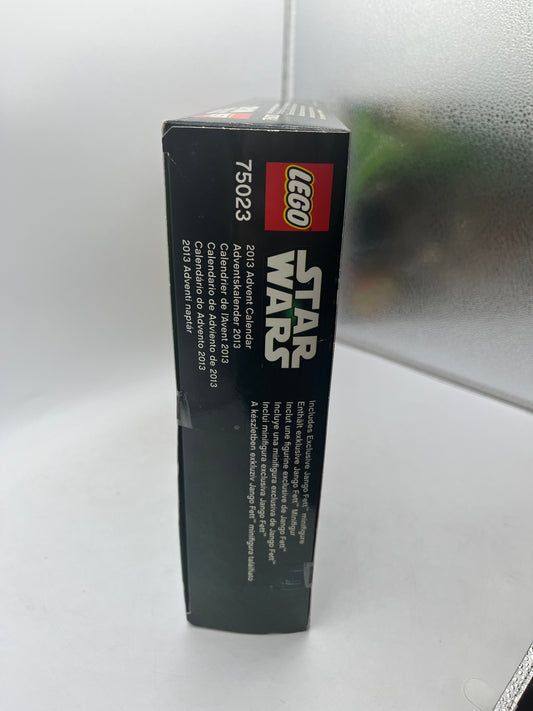 Lego Star Wars Advent Calendar 2013 75023 Brand New Sealed, exclusive Jango Fett FRENLY BRICKS - Open 7 Days