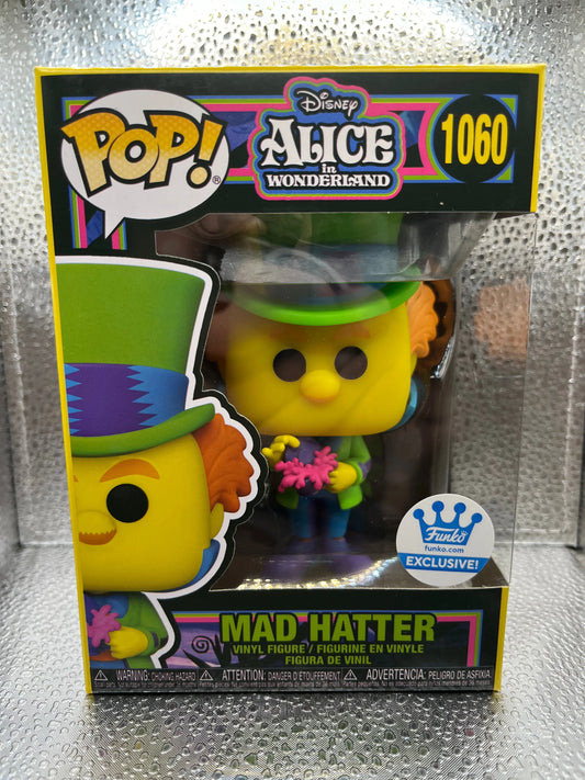 Funko POP Disney - Mad Hatter (Blacklight Edition) #1060 FRENLY BRICKS - Open 7 Days