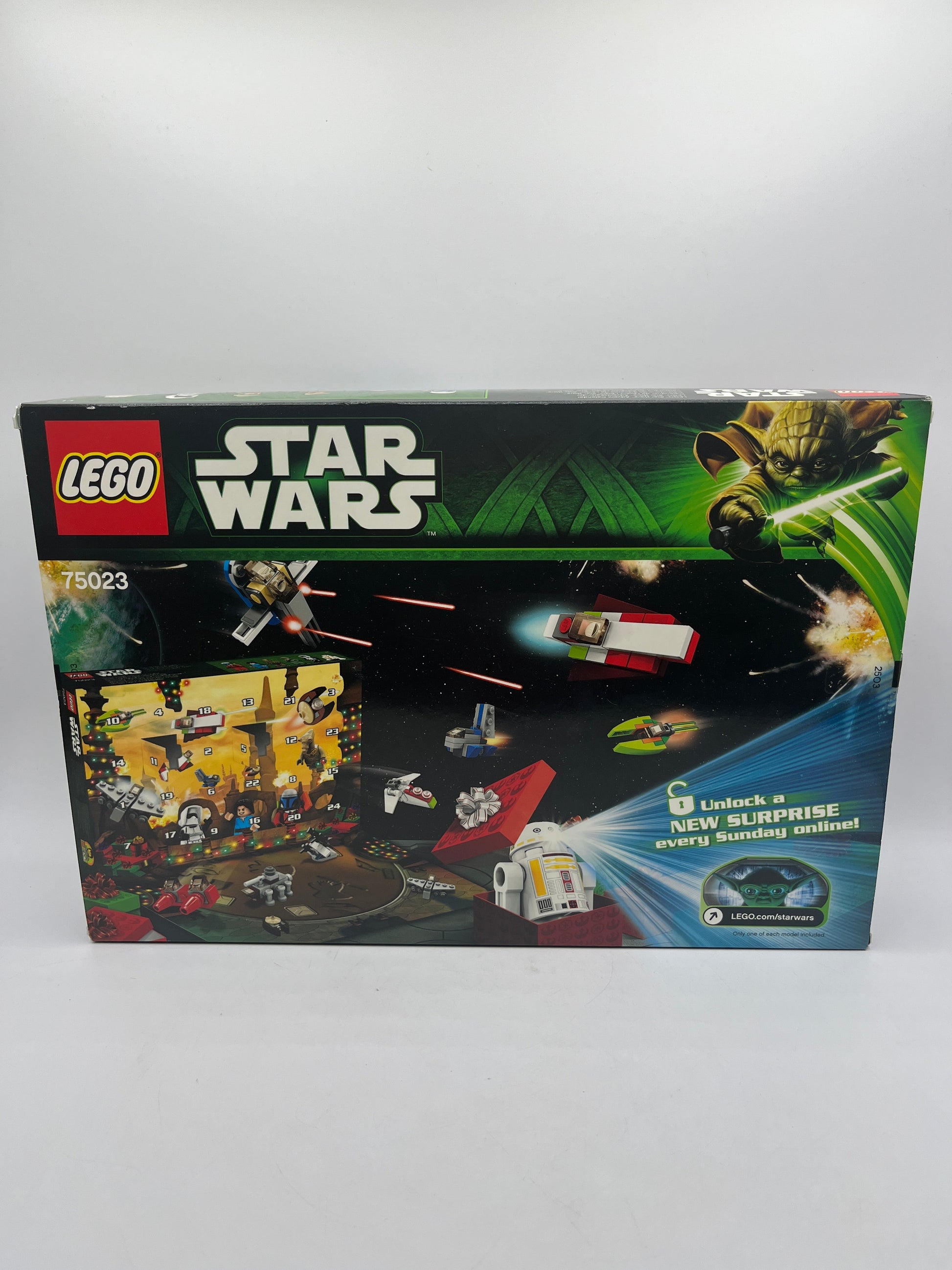 Lego Star Wars Advent Calendar 2013 75023 Brand New Sealed, exclusive Jango Fett FRENLY BRICKS - Open 7 Days
