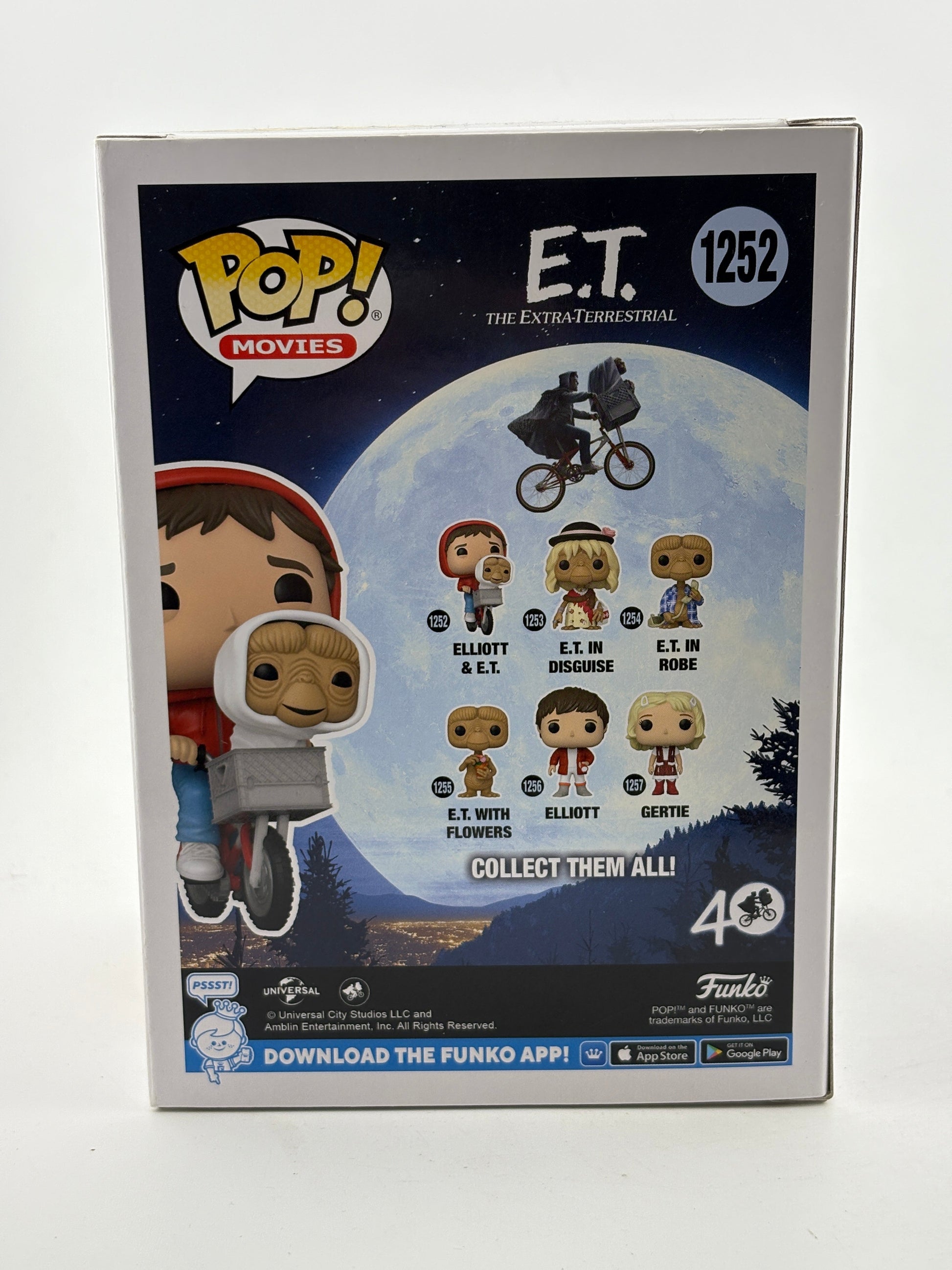 Funko POP! Movies E.T. #1252 Elliott & E.T. Vinyl Figure FRENLY BRICKS - Open 7 Days