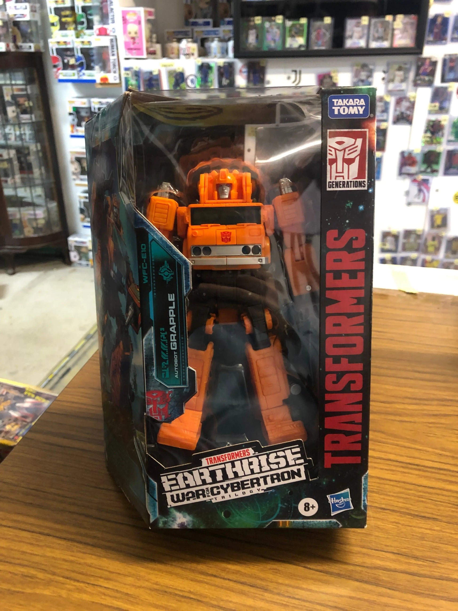Transformers Earthrise GRAPPLE War for Cybertron Voyager Class WFC-E10 Figure FRENLY BRICKS - Open 7 Days