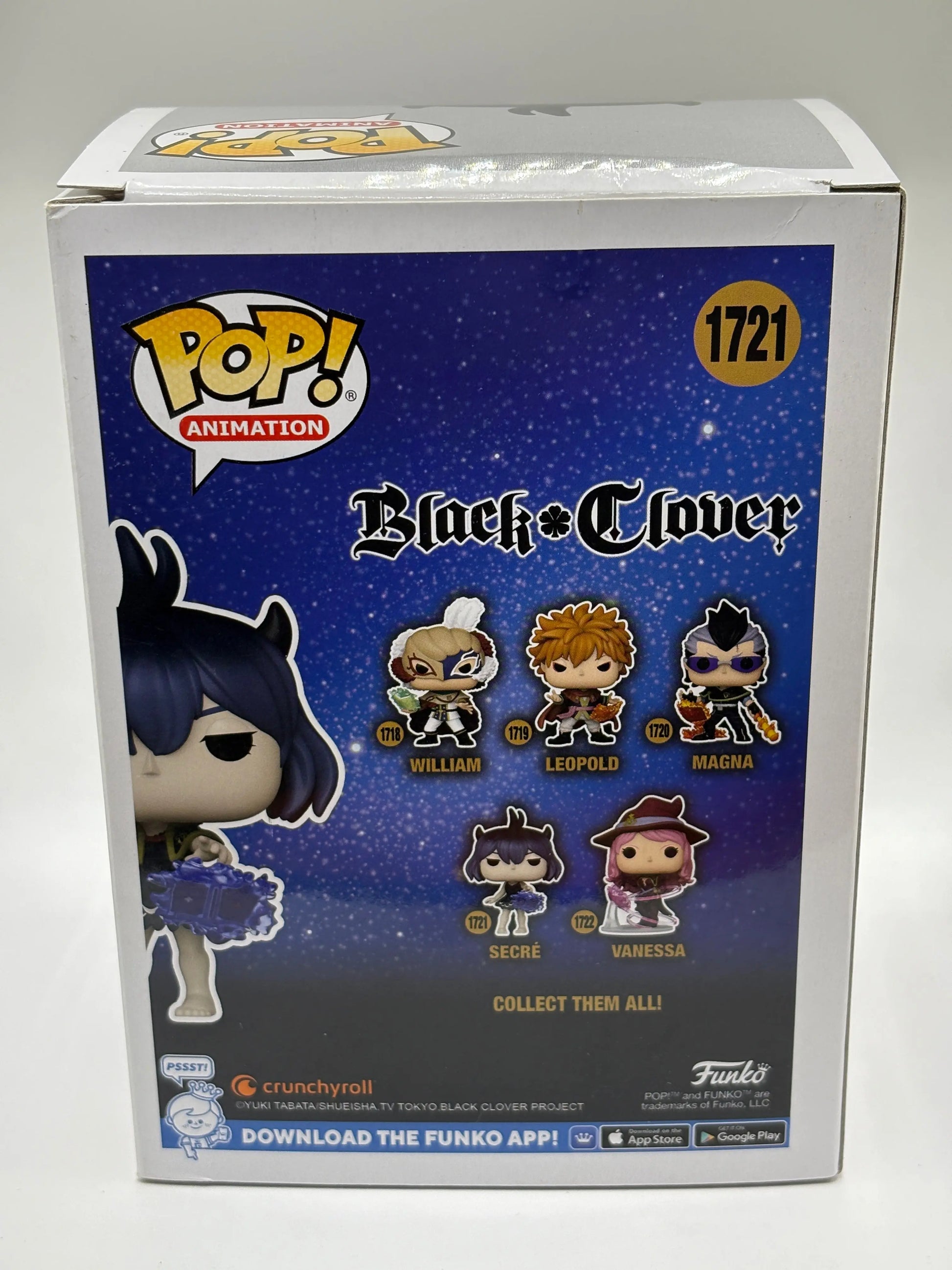 Funko POP! Animation Black Clover #1721 Secre Limited Chase Edition FRENLY BRICKS - Open 7 Days