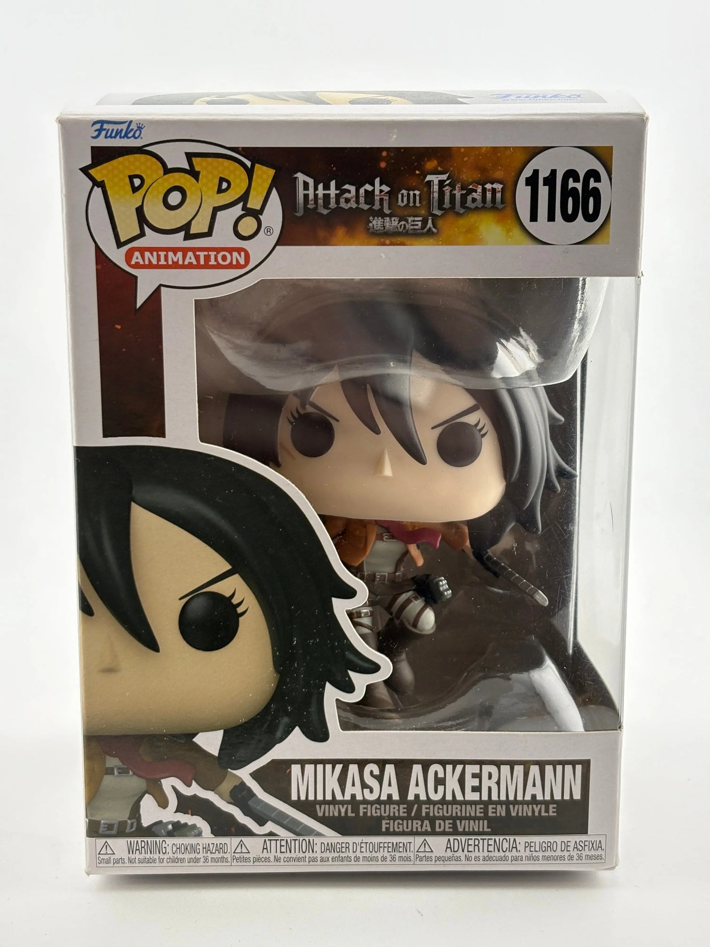 Funko POP! Animation Attack on Titan #1166 Mikasa Ackermann Vinyl Figure FRENLY BRICKS - Open 7 Days