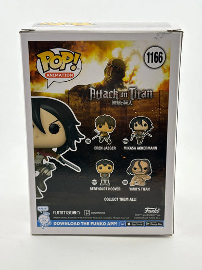 Funko POP! Animation Attack on Titan #1166 Mikasa Ackermann Vinyl Figure FRENLY BRICKS - Open 7 Days