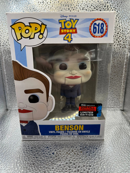 Funko POP Disney Pixar - Toy Story 4 - Benson #619 (2019 Fall Convention Exclusive) FRENLY BRICKS - Open 7 Days