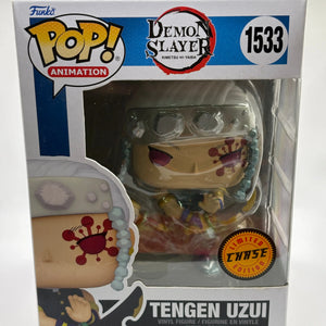 Funko POP! Animation Demon Slayer #1533 Tengen Uzui Limited Chase FRENLY BRICKS - Open 7 Days