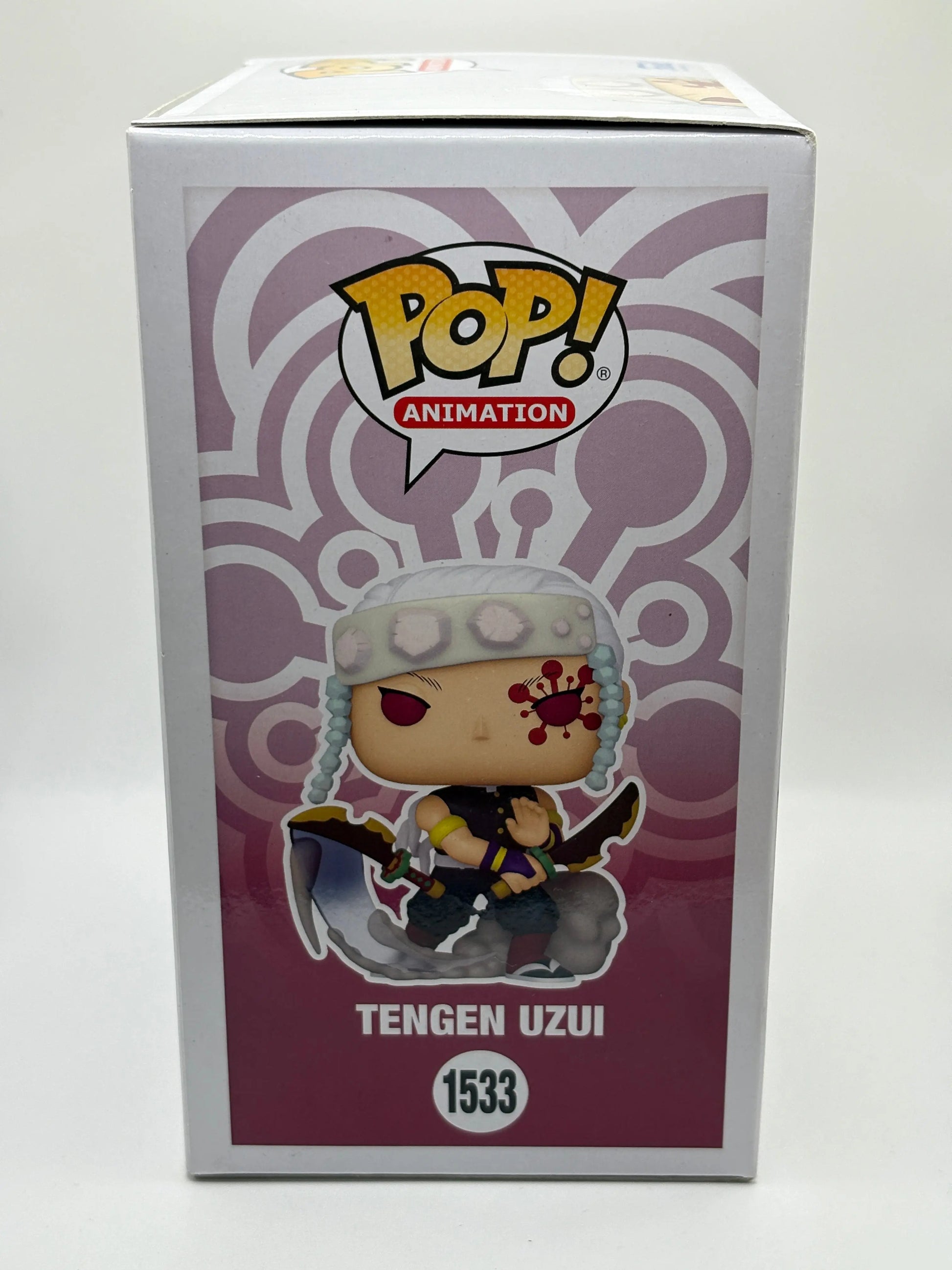 Funko POP! Animation Demon Slayer #1533 Tengen Uzui Limited Chase FRENLY BRICKS - Open 7 Days