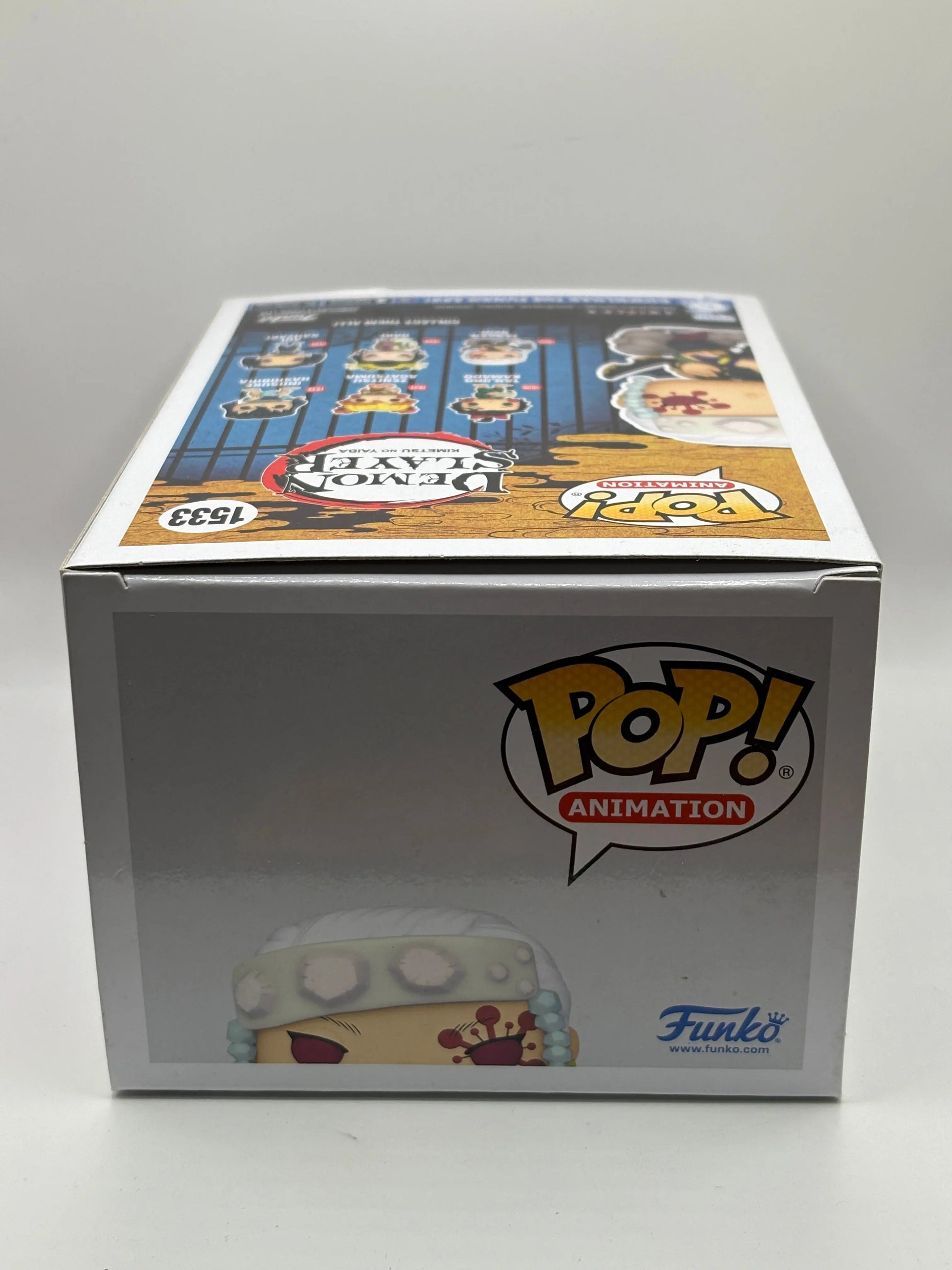 Funko POP! Animation Demon Slayer #1533 Tengen Uzui Limited Chase FRENLY BRICKS - Open 7 Days