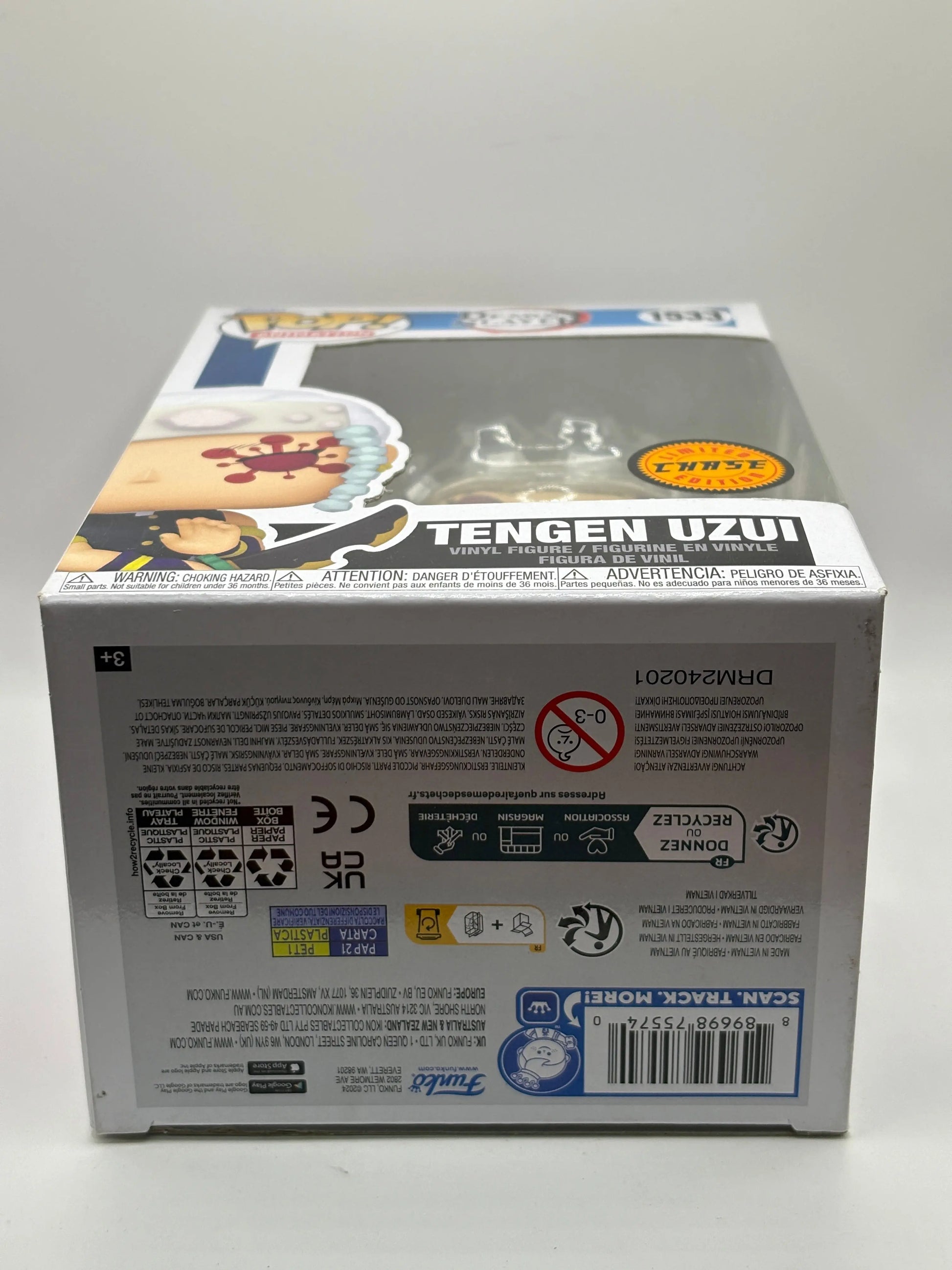 Funko POP! Animation Demon Slayer #1533 Tengen Uzui Limited Chase FRENLY BRICKS - Open 7 Days