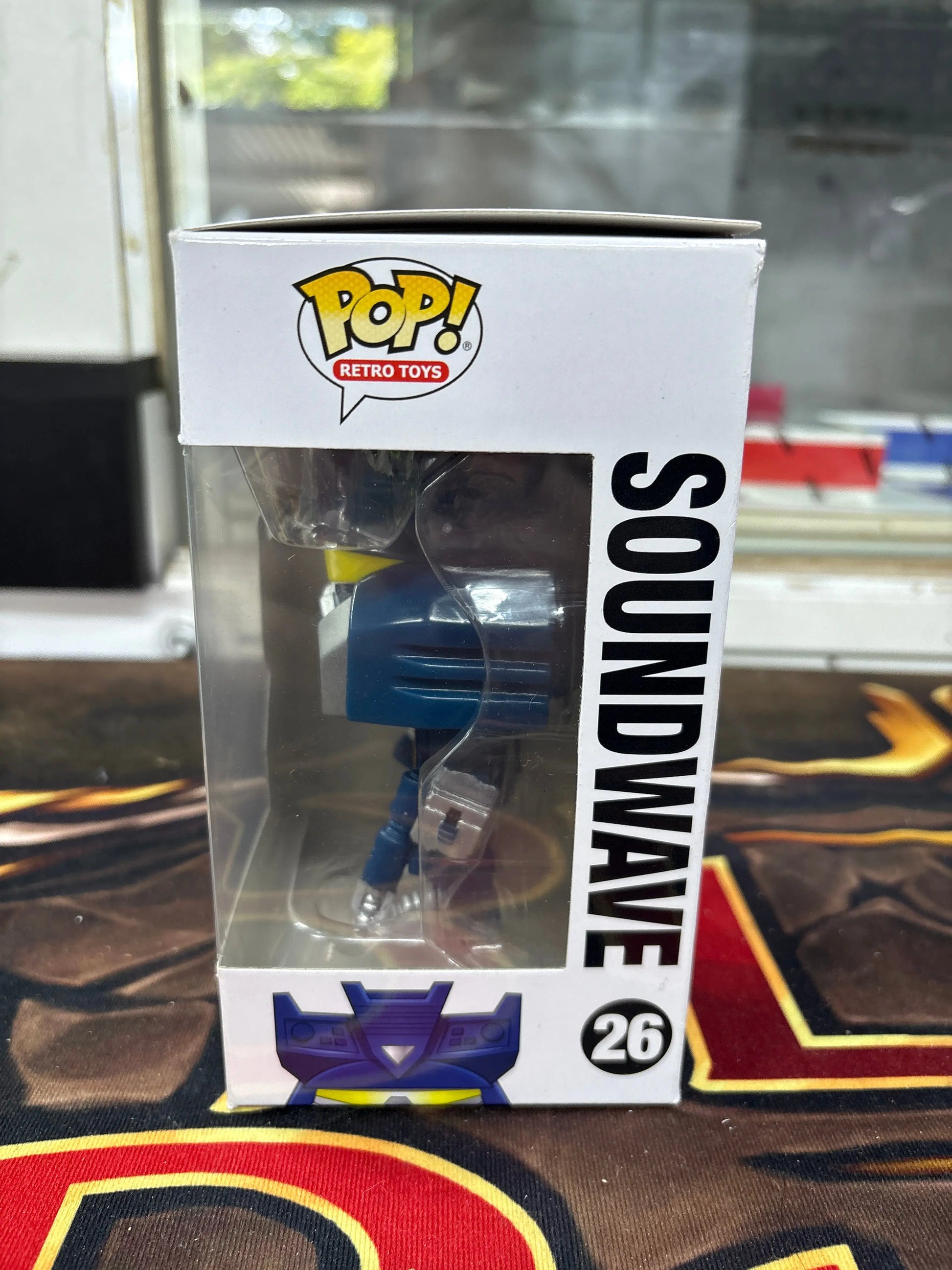 Funko Pop Transformers Soundwave 26 Vinyl Figure Retro Toys FRENLY BRICKS - Open 7 Days