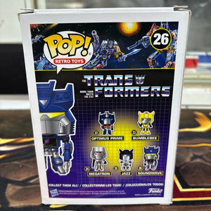 Funko Pop Transformers Soundwave 26 Vinyl Figure Retro Toys FRENLY BRICKS - Open 7 Days